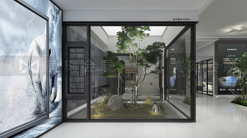 建博會(huì)門窗展臺(tái)設(shè)計(jì)